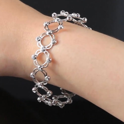 Sterling Silver Ring/Bangle Adjustable