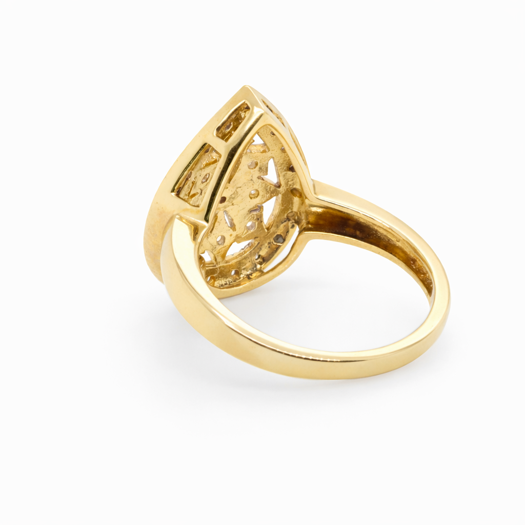 9ct Gold and Diamond Ring
