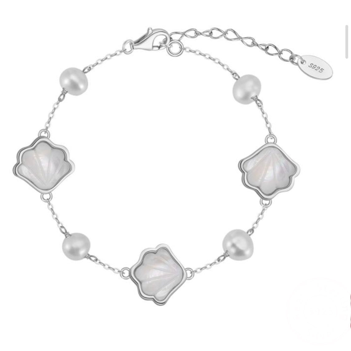 Sterling Silver Fresh Water Pearl Bracelet
