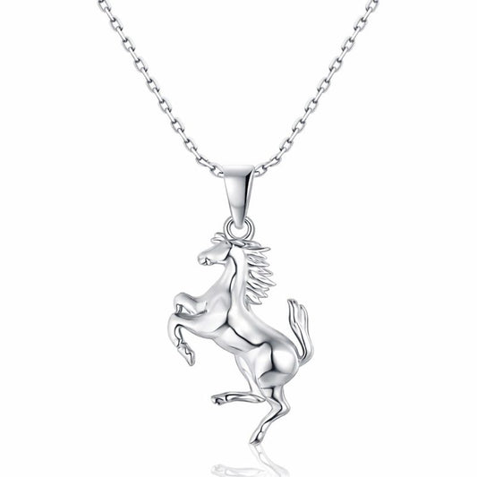 Sterling Silver Horse Pendant