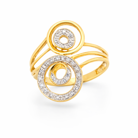 18ct Gold and Diamond Ring