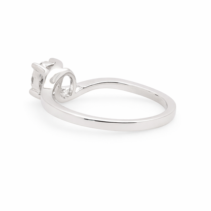 10ct White Gold Diamond Ring