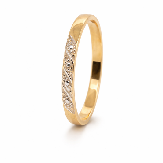 9ct Yellow Gold Band