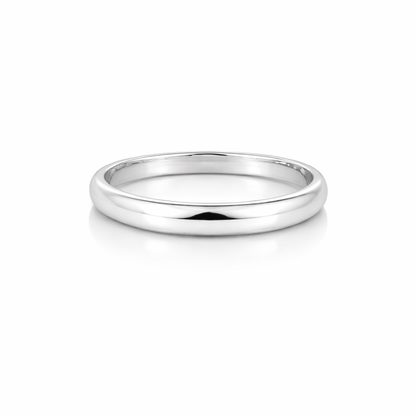 18ct White Gold Wedder Comfort Fit
