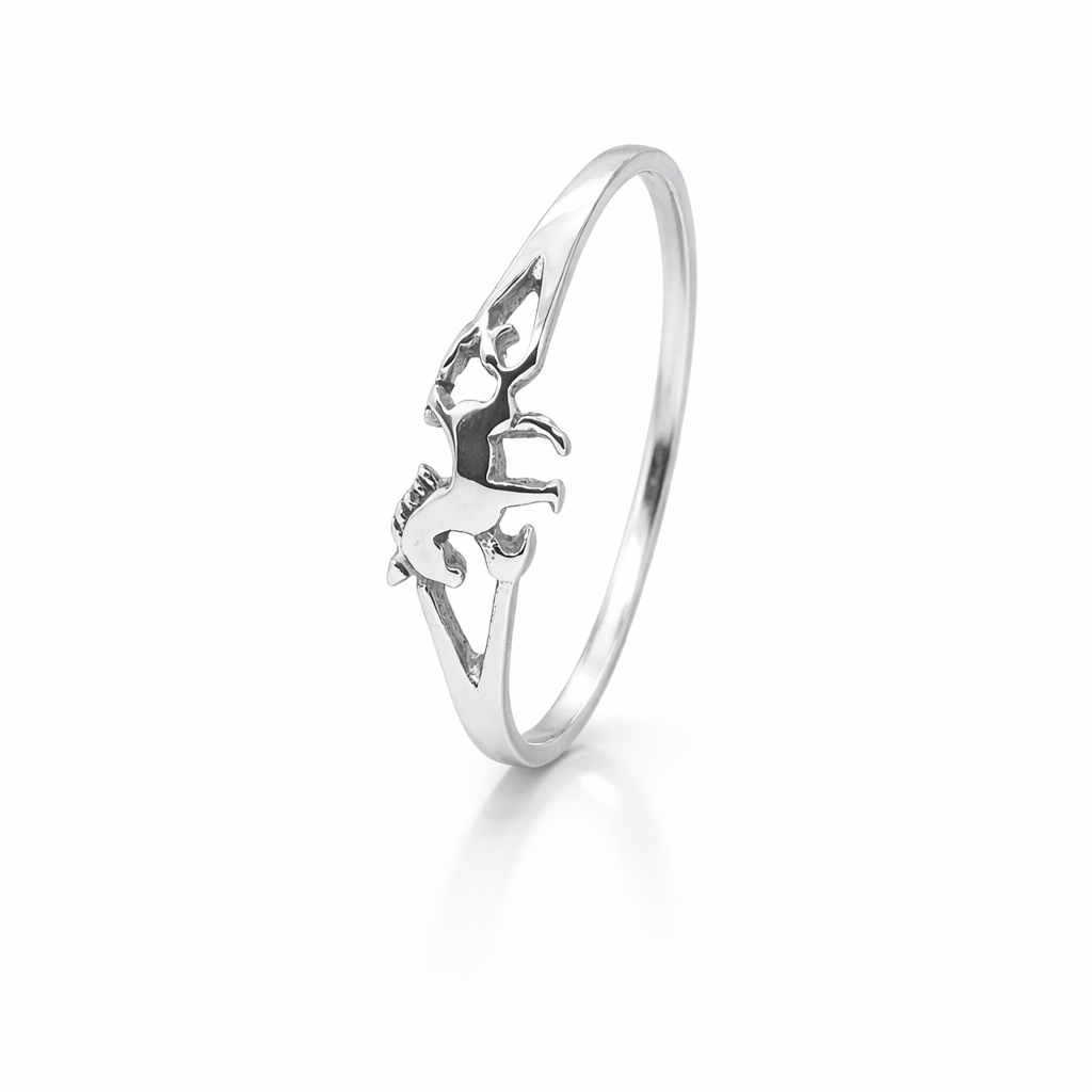 Sterling Silver Horse Ring