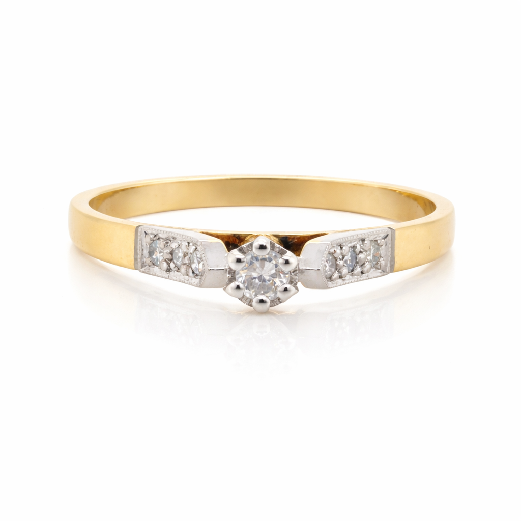 18ct Yellow Gold Engagement Ring