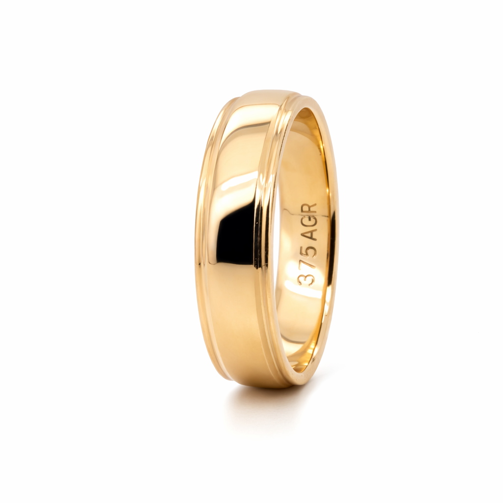 9ct Yellow Gold Wedding Band