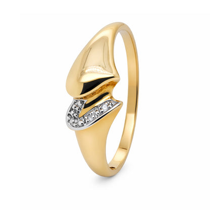 9ct Diamond Ring
