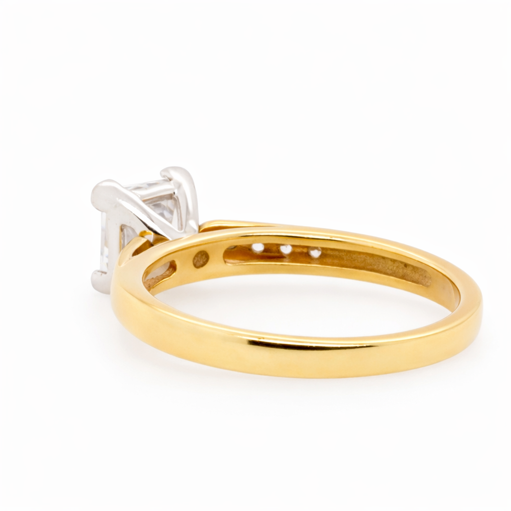 9ct Yellow Gold and CZs