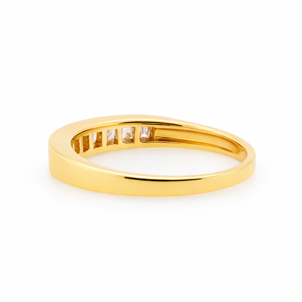 18ct  Yellow Gold Baguette Eternity/Wedder