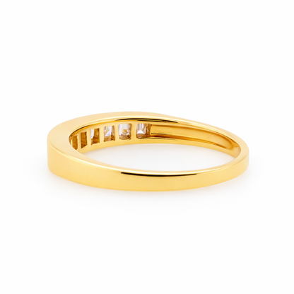 18ct  Yellow Gold Baguette Eternity/Wedder