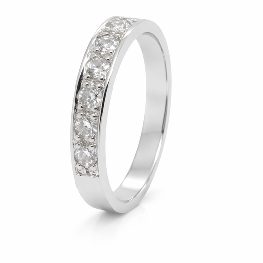 18ct White Gold Natural&nbsp; Diamonds&nbsp;