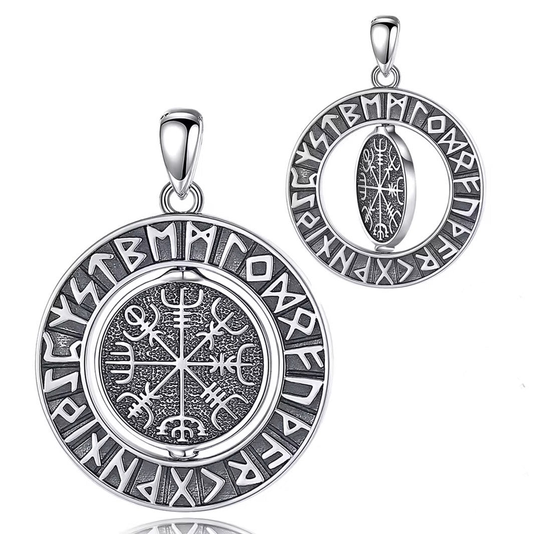Sterling Silver Viking Pendant