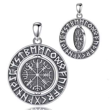 Sterling Silver Viking Pendant