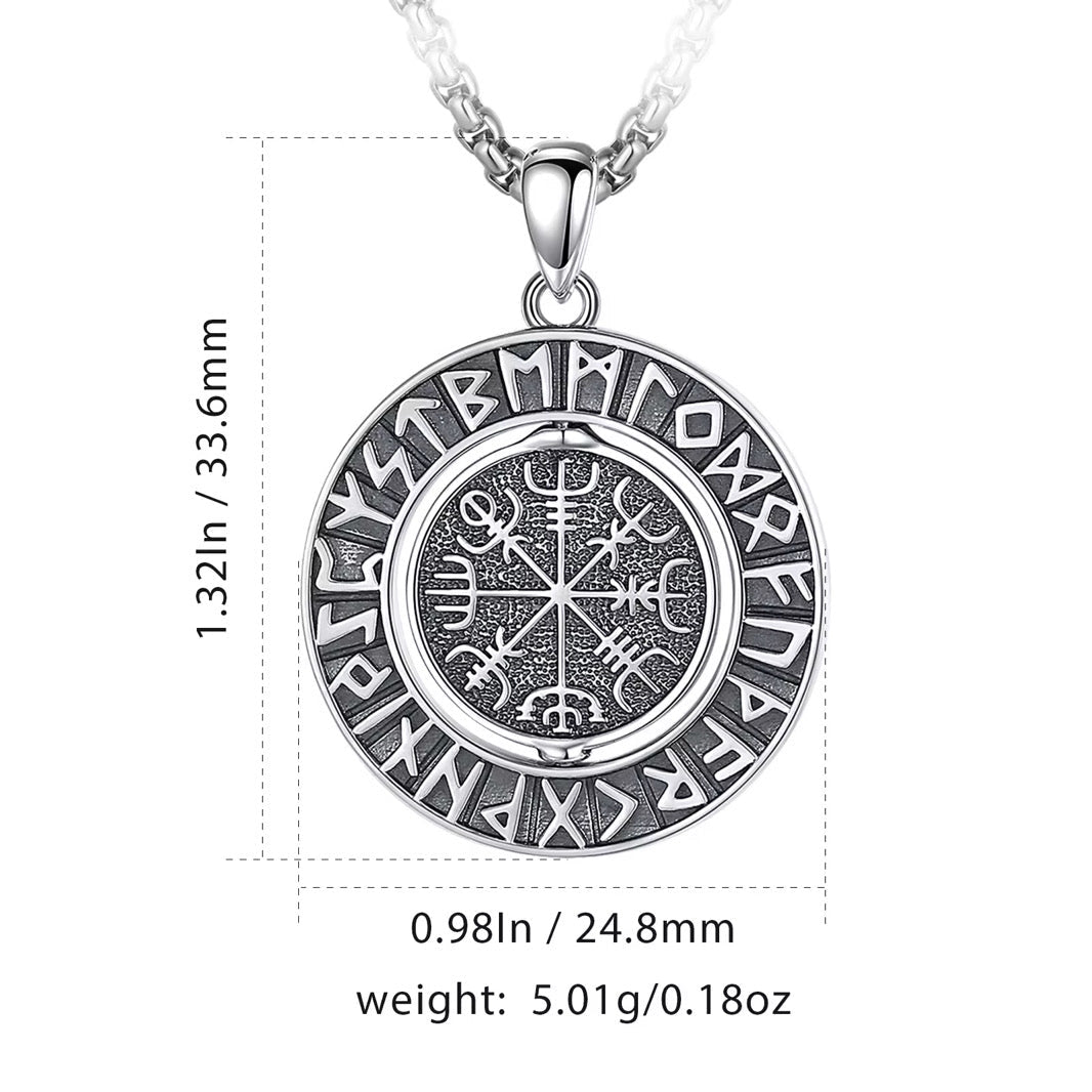 Sterling Silver Viking Pendant