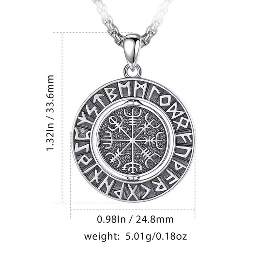 Sterling Silver Viking Pendant
