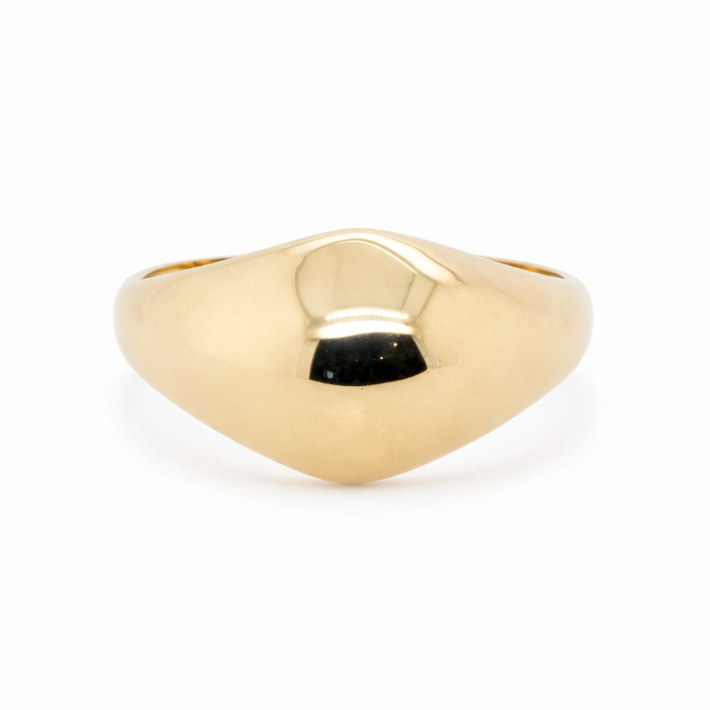 9ct Gold Dome Ring